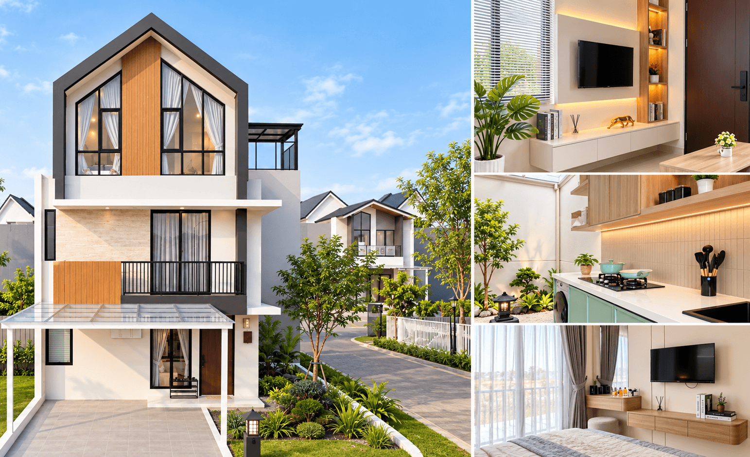 Show Unit Type Iris Kini Hadir di Jaya Imperial Park Sepatan Tangerang, Rumah 3 Lantai Pertama di Kawasan photo