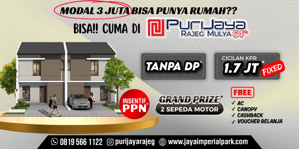 Promo Puri Jaya Rajeg Mulya Mei 2025